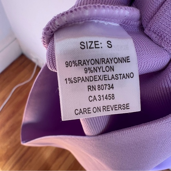VERSACE styled Lilac Corset Dress Size S - Picture 5 of 5